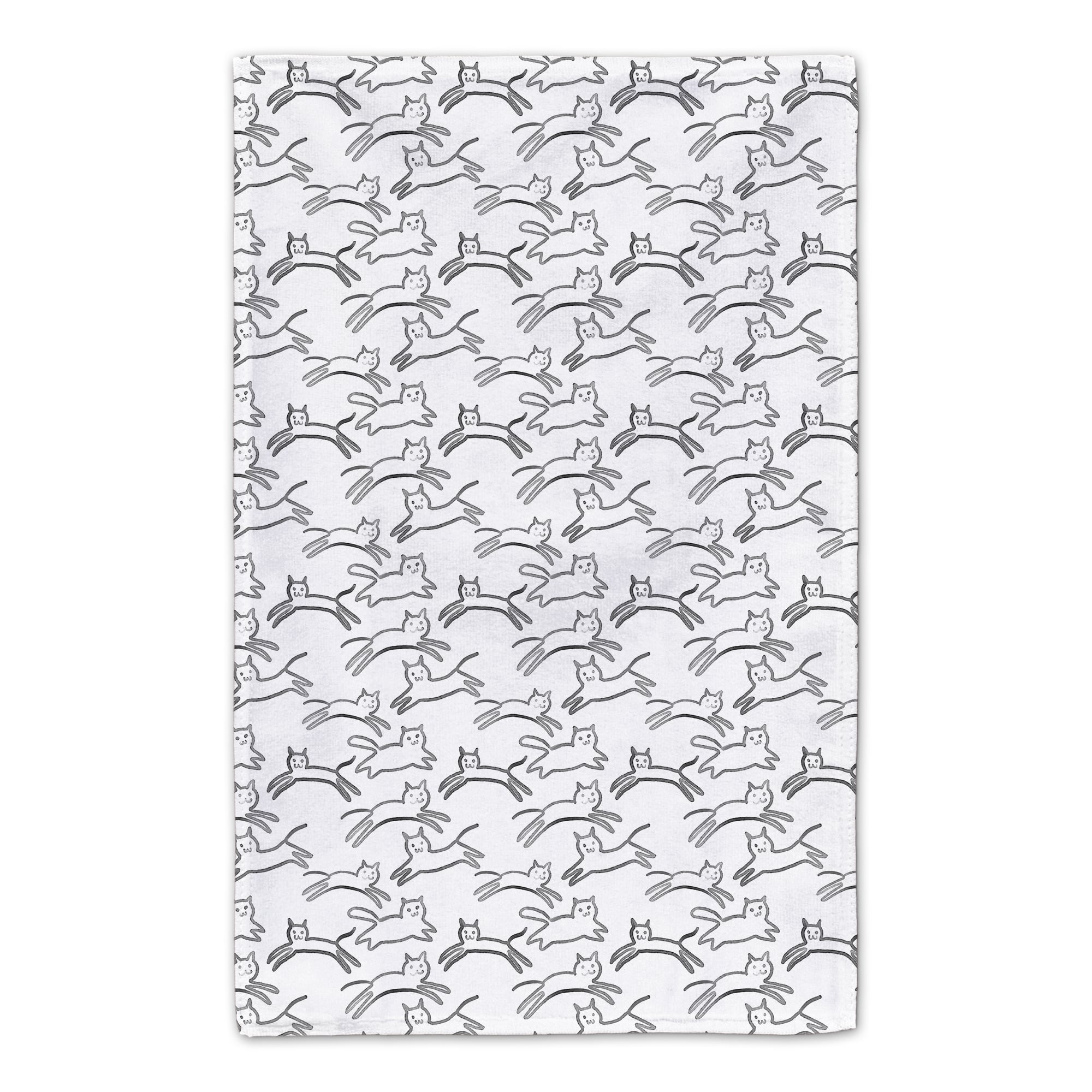 Count the Meows 16" x 25" Tea Towel - Set of 2